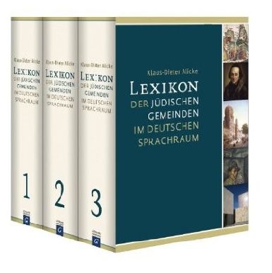 Bilde der Lexika-Sammlung der jüdischen Gemeinden im deutschen Sprachraum