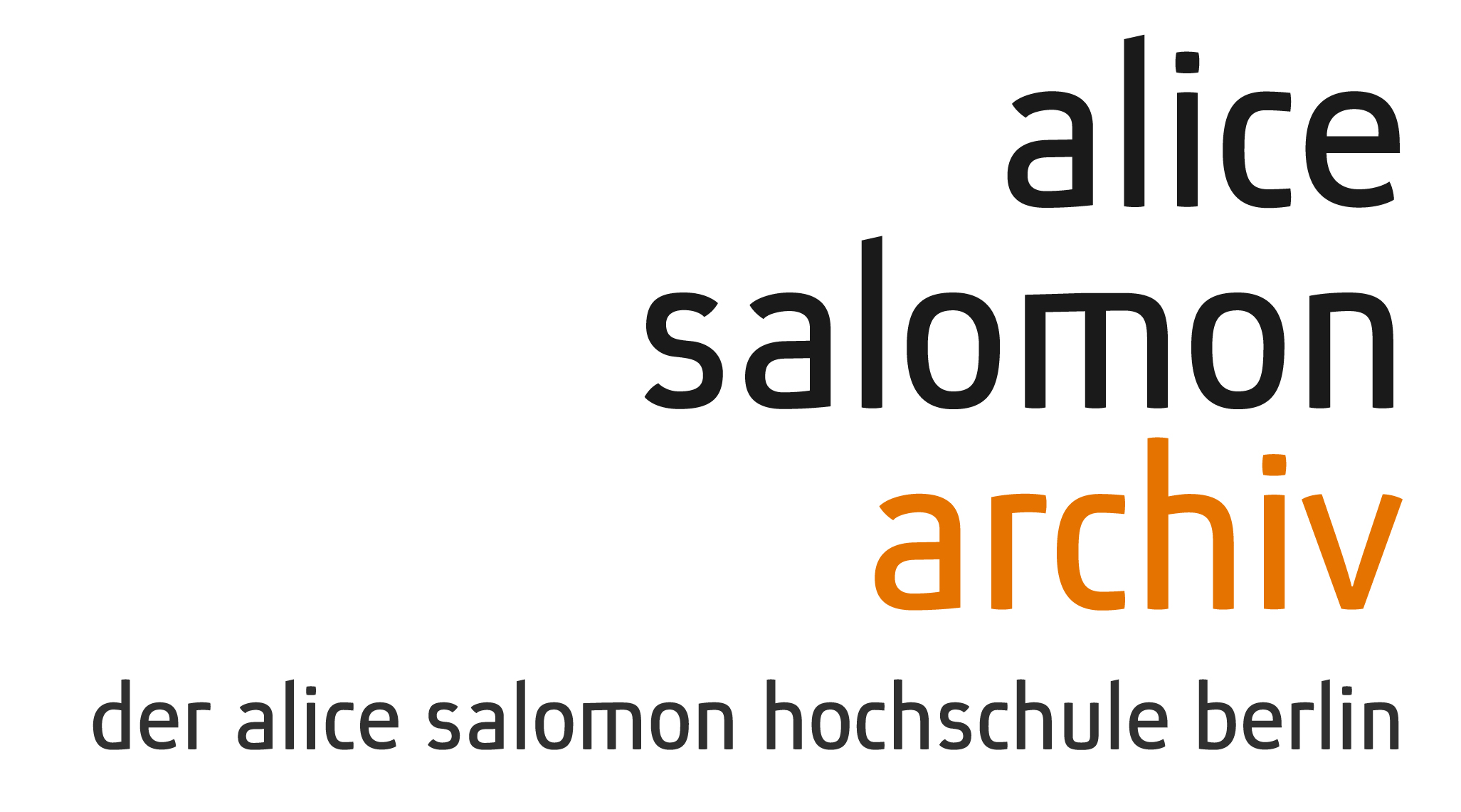 Logo Alice Salomon Archive