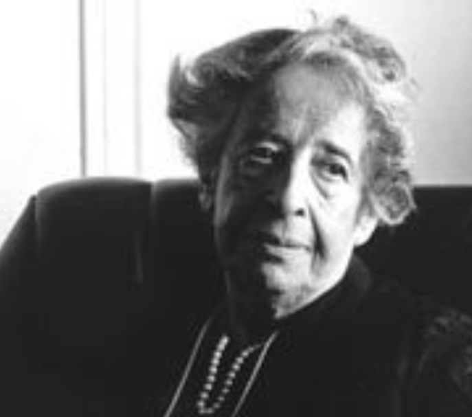 Picture vof Hannah Arendt