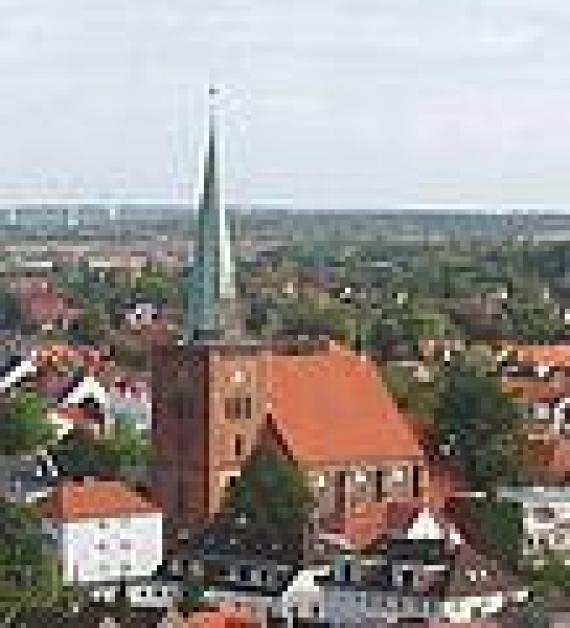 Town church from south