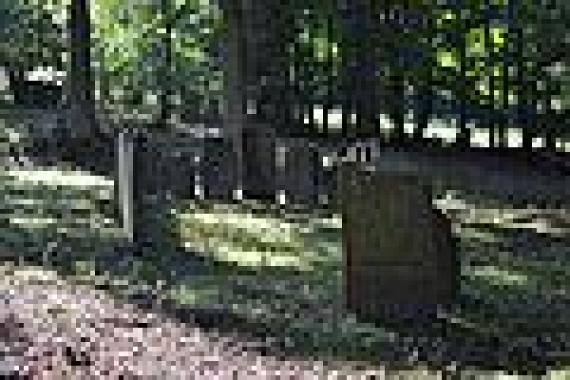 Graves in the cemetery