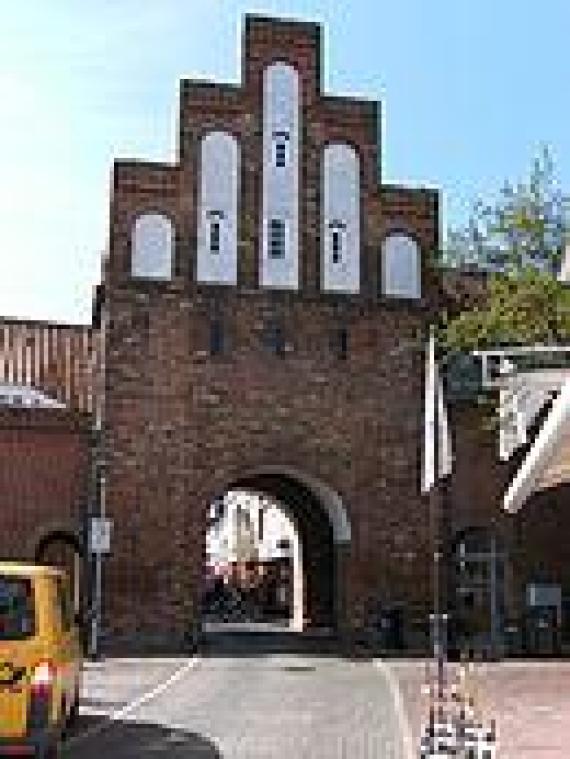 Kremper Gate in Neustadt in Holstein seen from the north