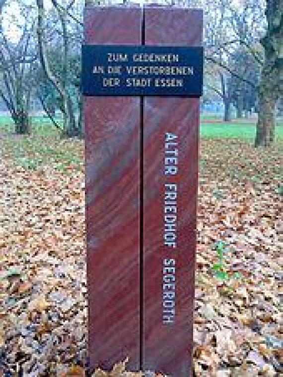 Gedenkstein der Stadt Essen Gedenkstein der Stadt Essen