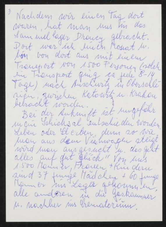 Brief, handschriflich, 9 Blatt