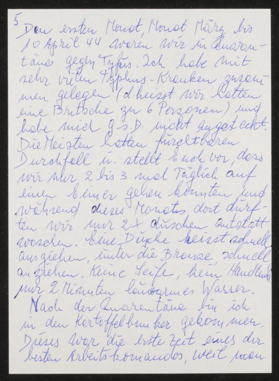 Brief, handschriflich, 9 Blatt