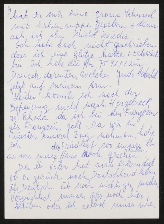 Brief, handschriflich, 9 Blatt