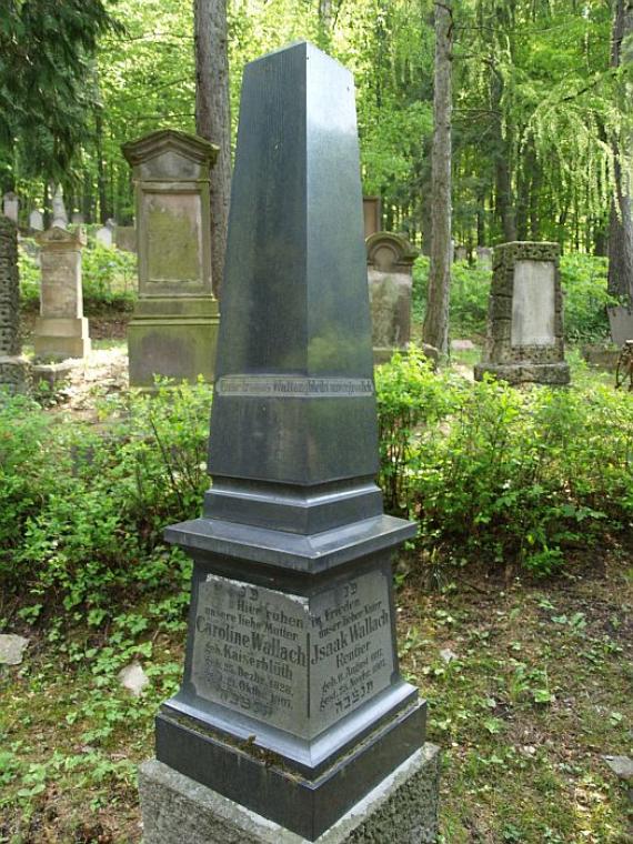 high marble tombstone