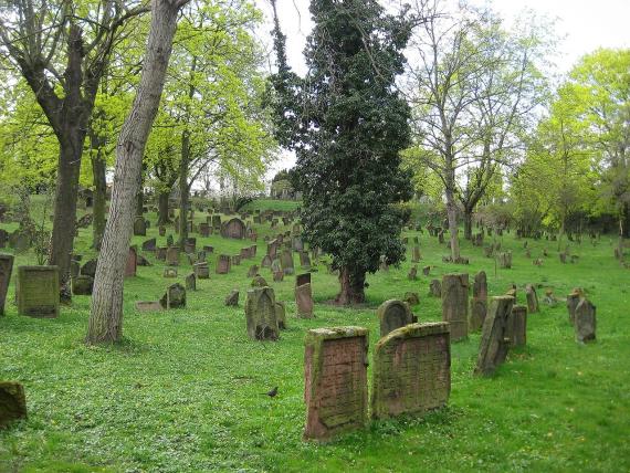 The Holy Sand Cemetery in Worms