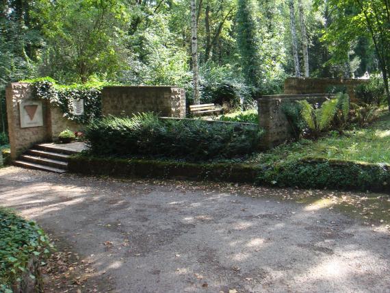 monument surrounded by walls