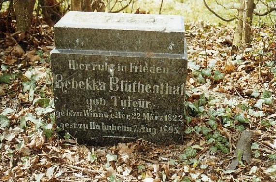 weathered gravestone