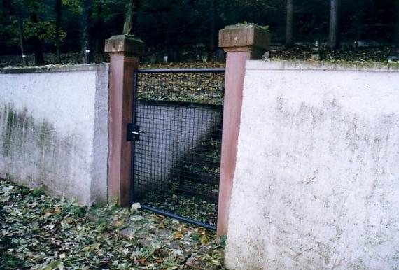 Half yard wall with entrance gate