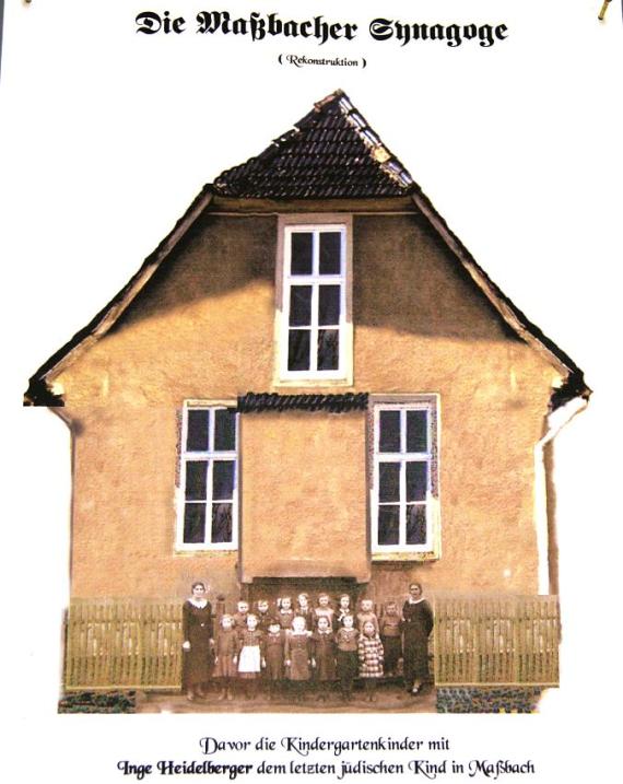 Reconstruction of the Maßbach synagogue