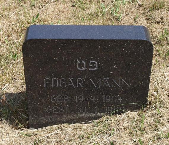 black small tombstone