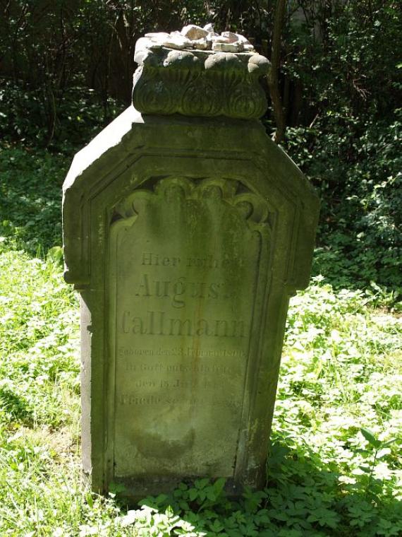 weathered gravestone