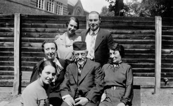 Engagement picture of Leo Trepp and Miriam de Haas