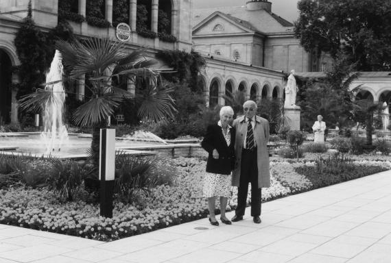 Miriam and Leo Trepp in later years