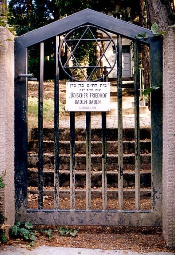 Transparent lattice gate with a shield and a star of David