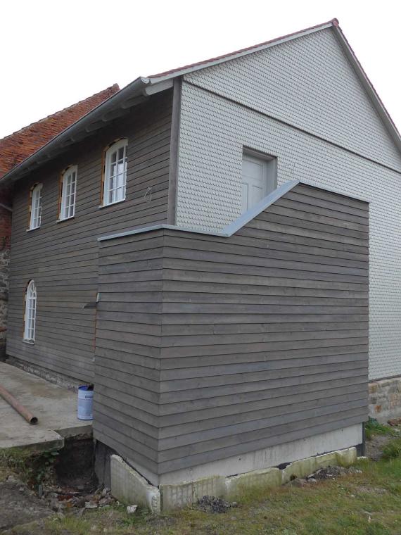 Blick auf die Synagoge nach der Sanierung 2016