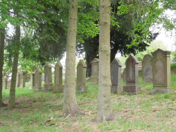 The Jewish cemetery in Ungedanken