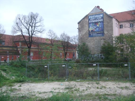 Location of the "New Synagogue