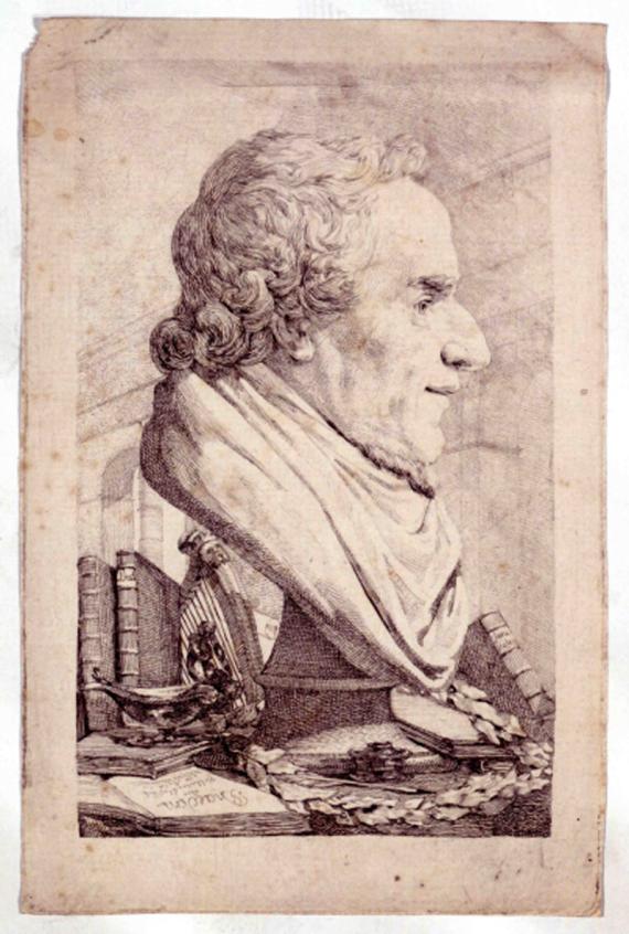 Porträt Moses Mendelssohns (1729-1786)