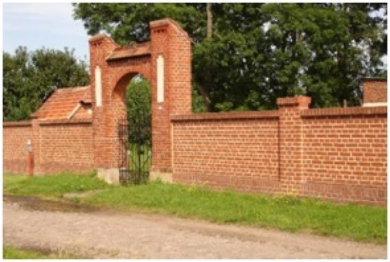 Entrance of the cemetery