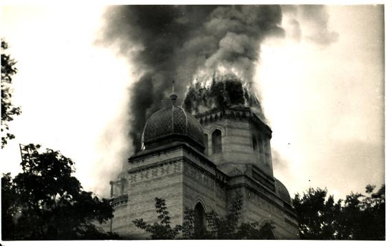 Synagogue fire 1931