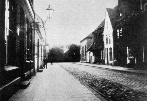 Historical view of Westermarktstrasse in west direction