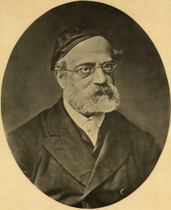 Sepiafarbenes Portrait von Samson Raphael Hirsch 