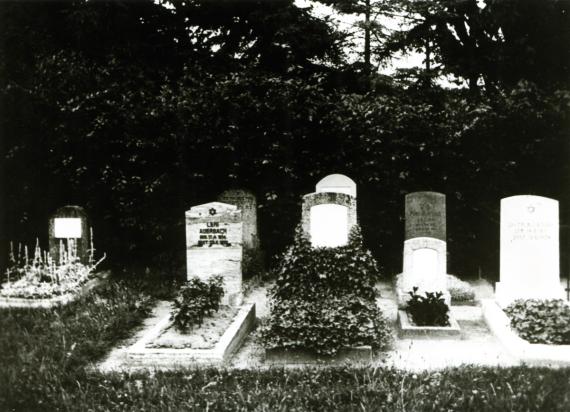 Jüdischer Friedhof in Telgte vor der Zerstörung 1942 