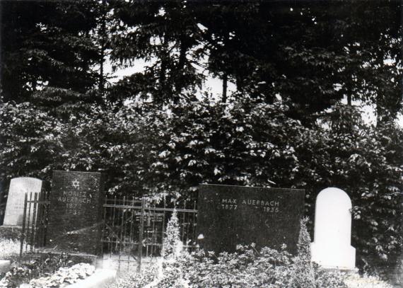 Jüdischer Friedhof in Telgte vor der Zerstörung 1942