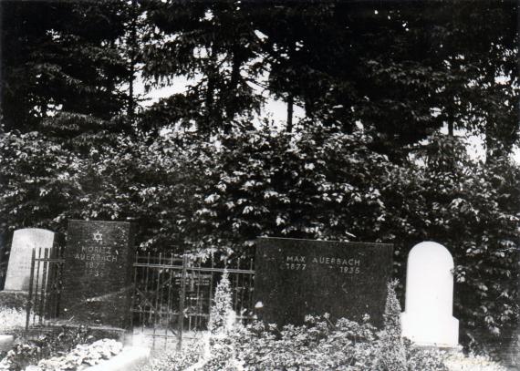 Jüdischer Friedhof in Telgte vor der Zerstörung 1942 