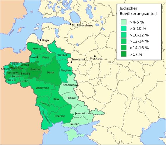 Landkarte von Osteuropa und dem europäischen Teil Russlands, das Gebiet von der Ostsee bis zum Schwarzen Meer markiert.