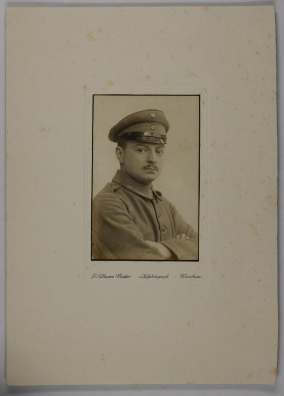 Porträt von Herbert Tannenbaum in Uniform