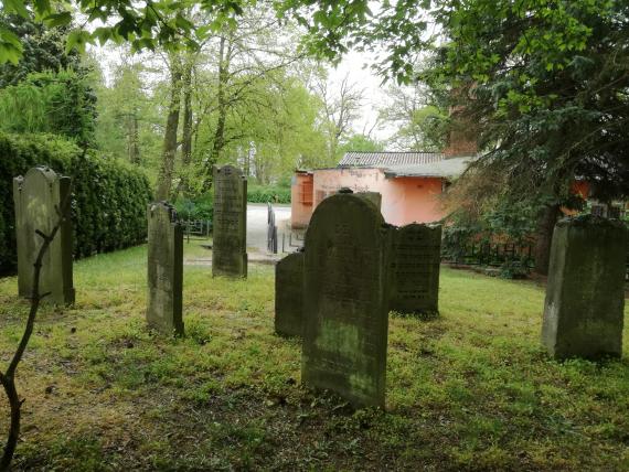 Gesamtansicht - mit Blick auf Eingang und Baracke
