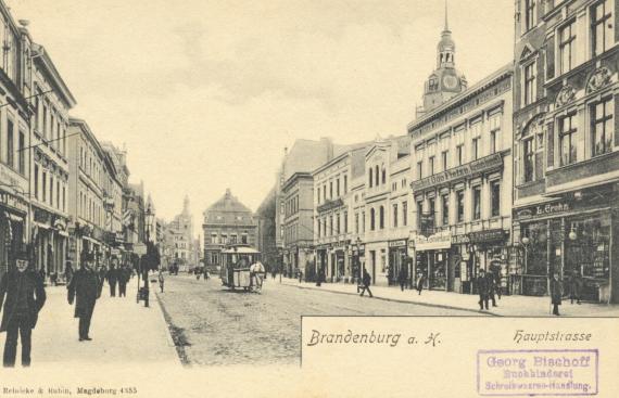 Blick auf Bankhaus Gumpert