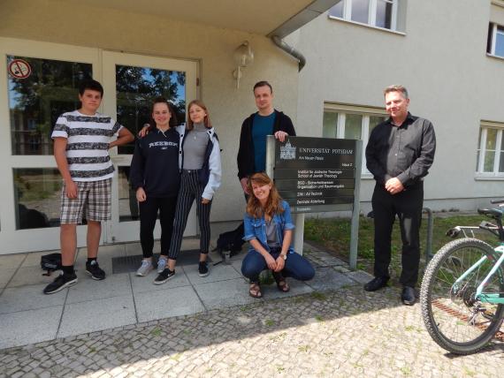 Students of the School of Jewish Theology in Potsdam