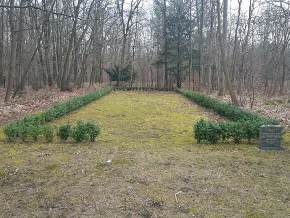 Der ehemalige Jüdische Friedhof auf dem Gelände des Asklepios-Fachkrankenhauses in Brandenburg an der Havel