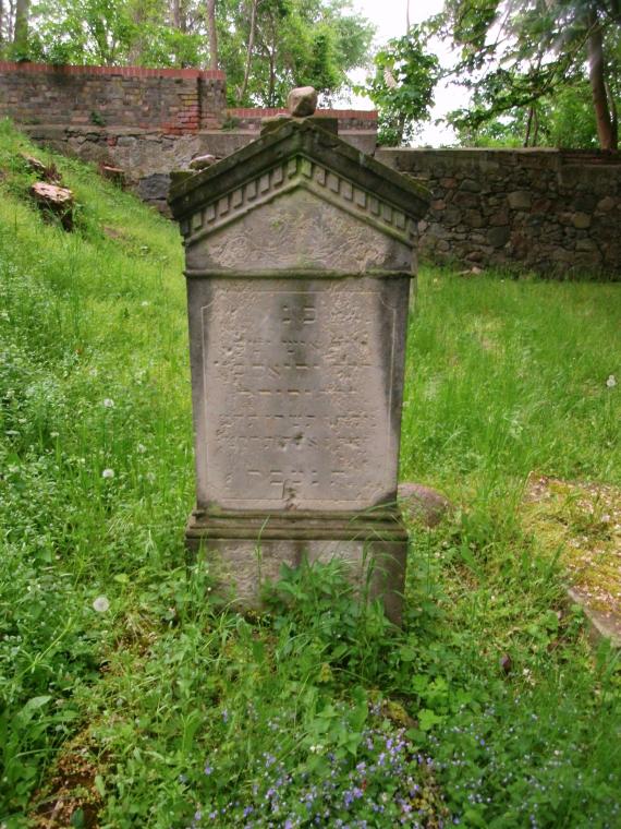 Stone with Hebrew inscription