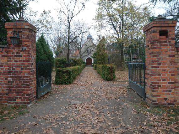 Friedhof Guben - Eingangsportal