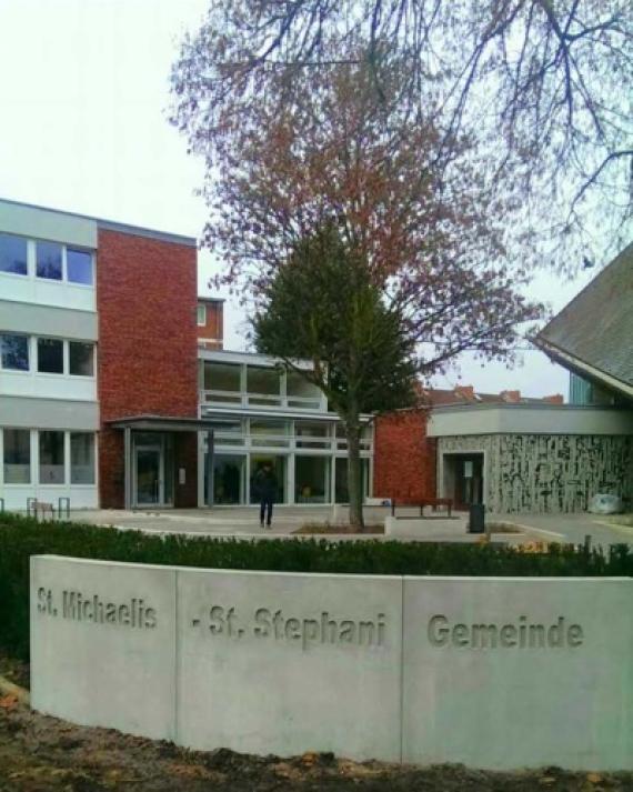 The new meeting center of the St. Michaelis-St. Stephani parish