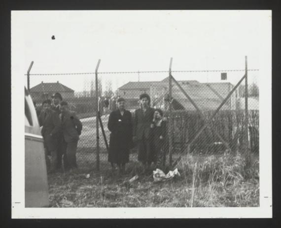 Frederic und Lillian Zeller im Flüchtlings Camp in Rotterdam