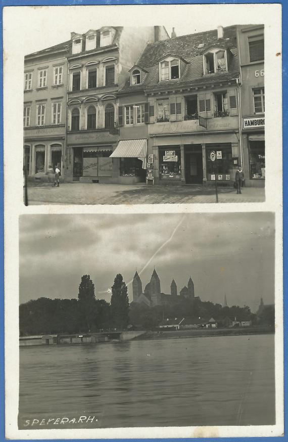 Photocard of Speyer - sent as a picture postcard 22 September 1922