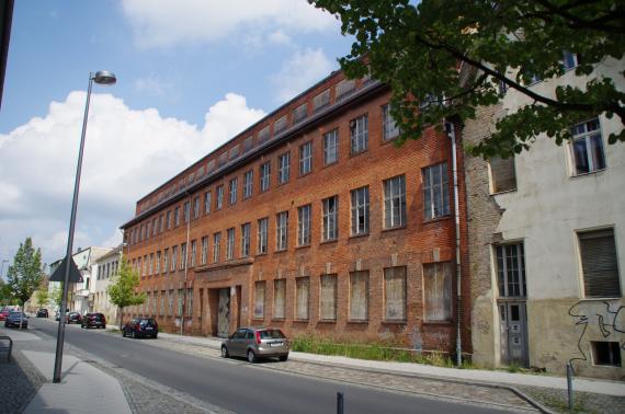 Die ehemalige Hutfabrik in der Poststraße.