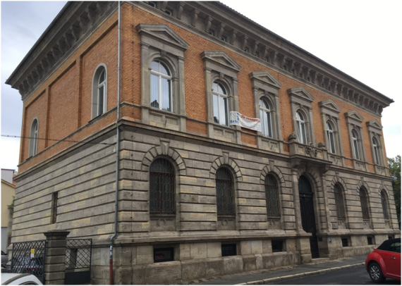 State parliament building Meiningen after renovation