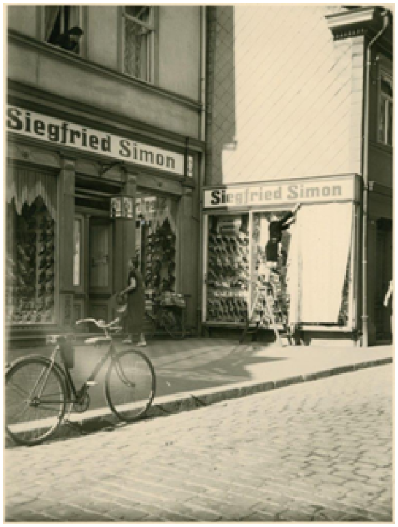 Geschäftshaus Siegfried Simon an der Lohstraße