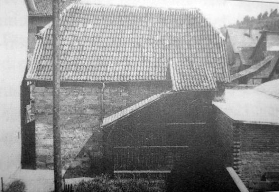 Old synagogue (existed until 1929)