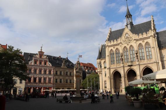 Der Fischmarkt lag im Herzen der mittelalterlichen Bischofsstadt