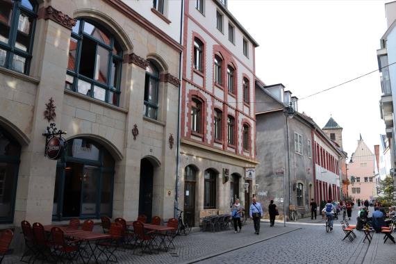 View into the Michaelisstraße