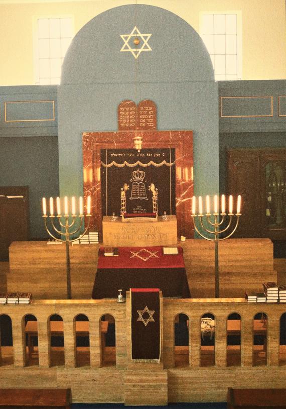 Interior of the New Synagogue